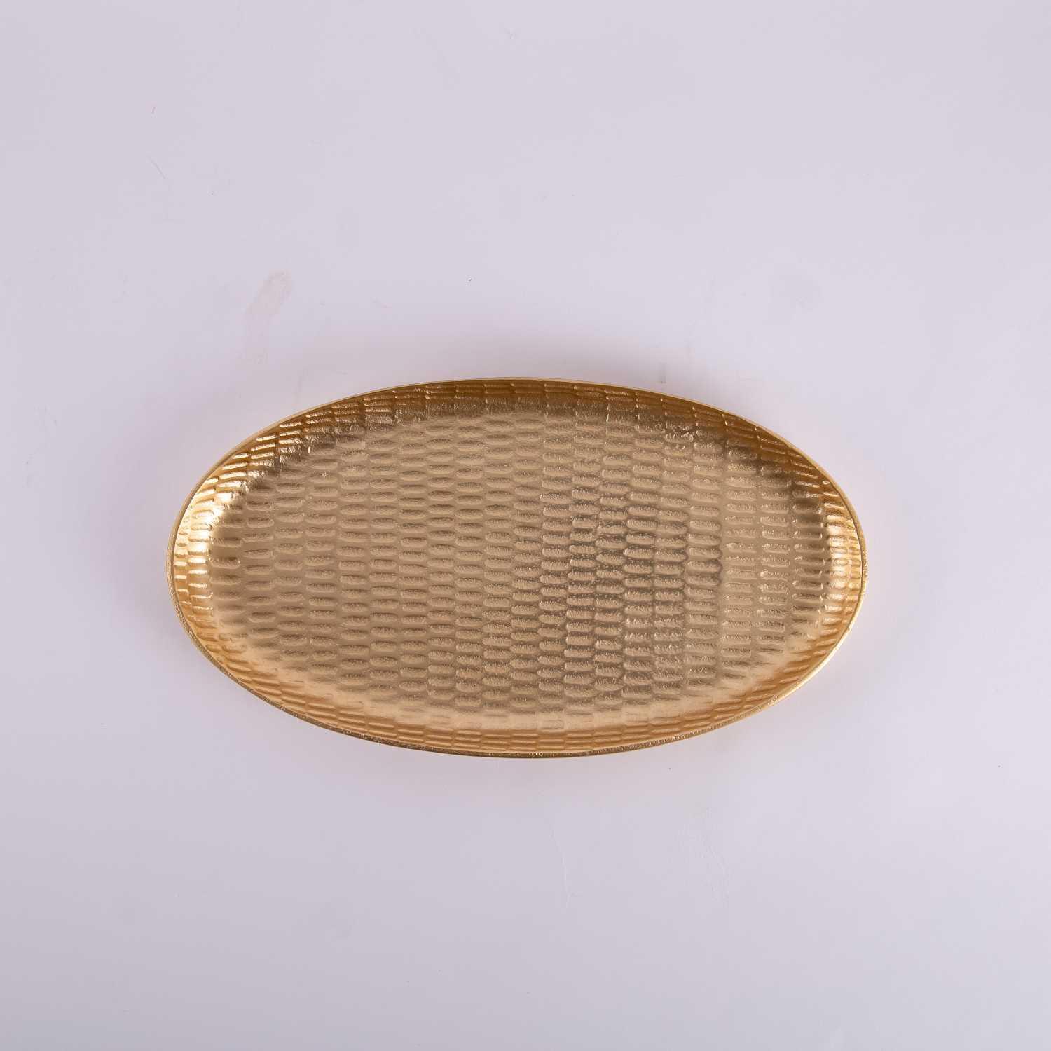 

serving tray from rothana, Gold