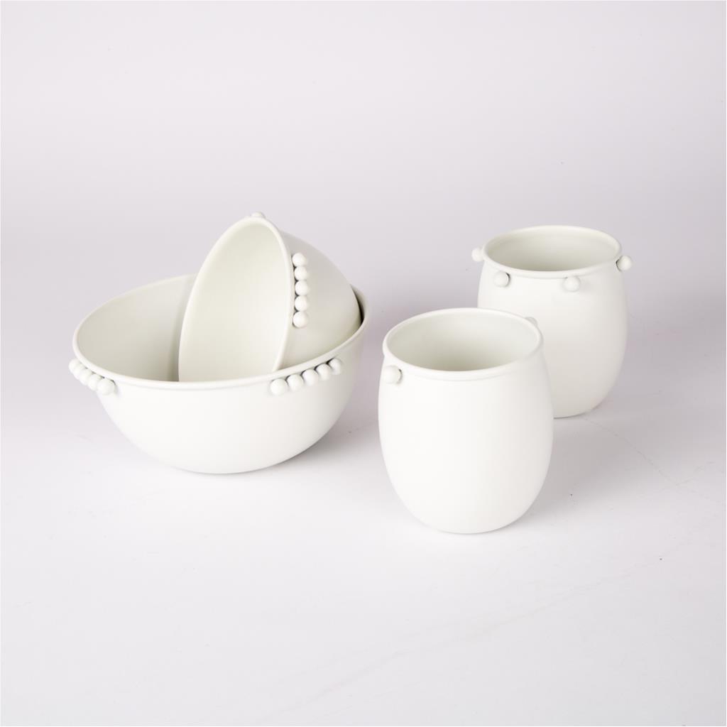 Plant pot with 2 dots