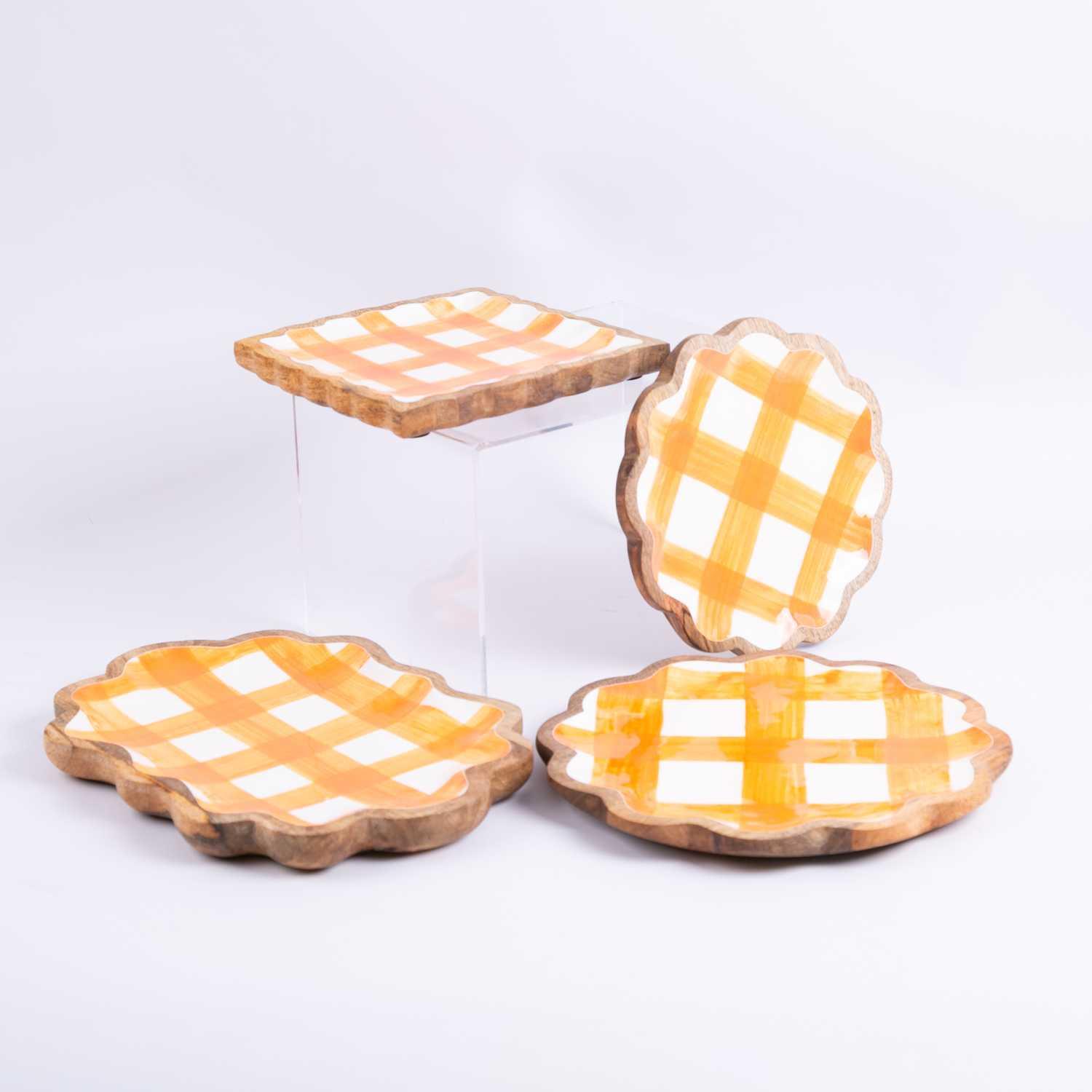 Small Wooden Plate from Solana