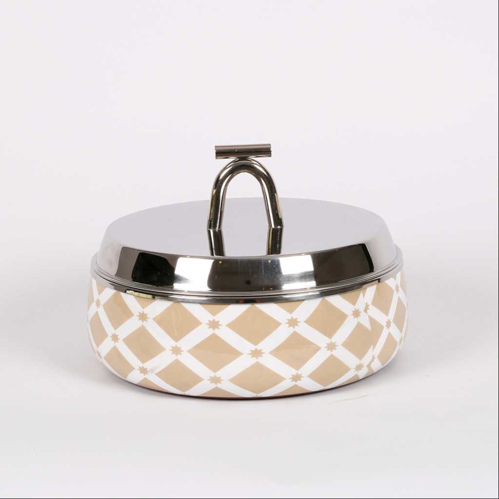 Casserole square with lid