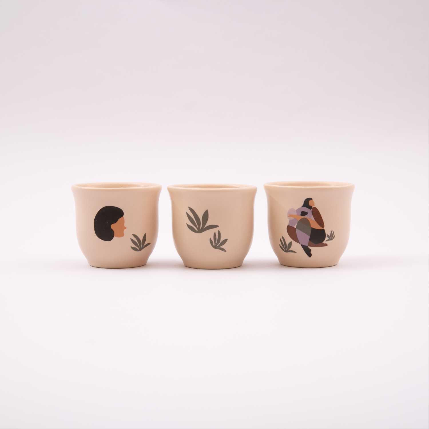 Cup Set Of 6 From Viola