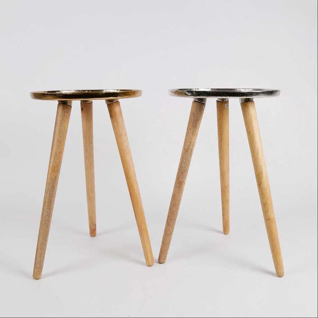 Side Table - Silver