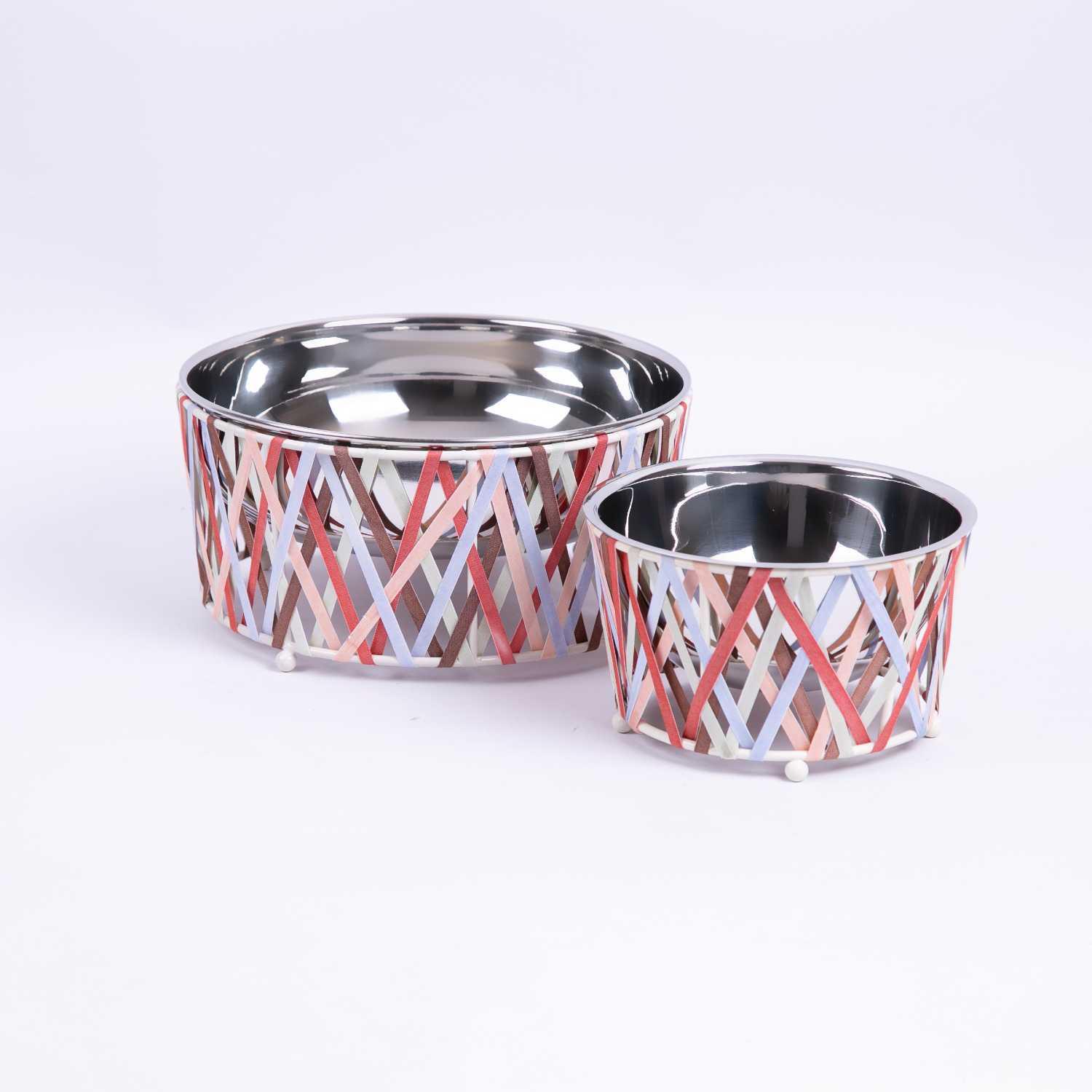 Large Multicolor Salad Bowl from Solana