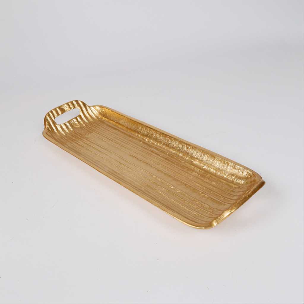 Serving metal tray