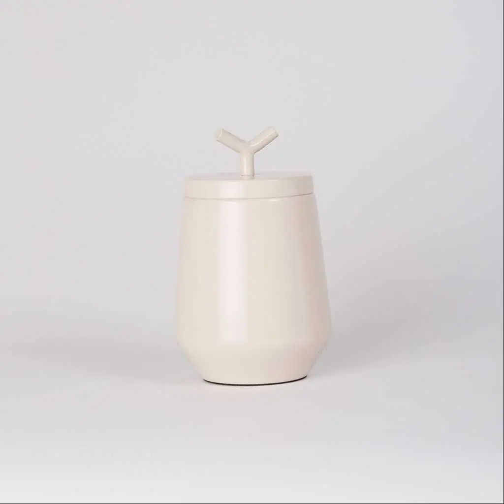 Storage box with lid and handle