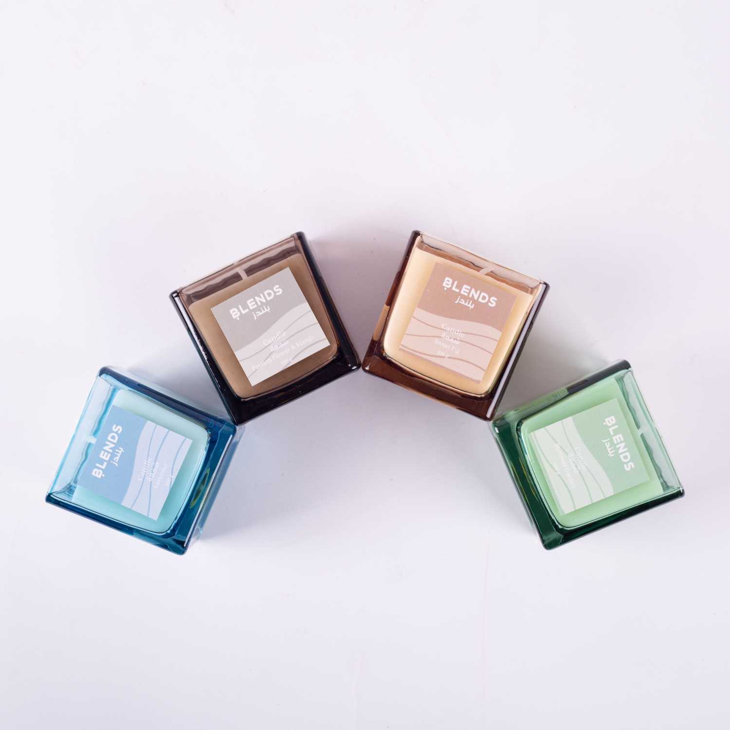 شمعة معطرة برائحة اللافندر 100 غرام من امارا