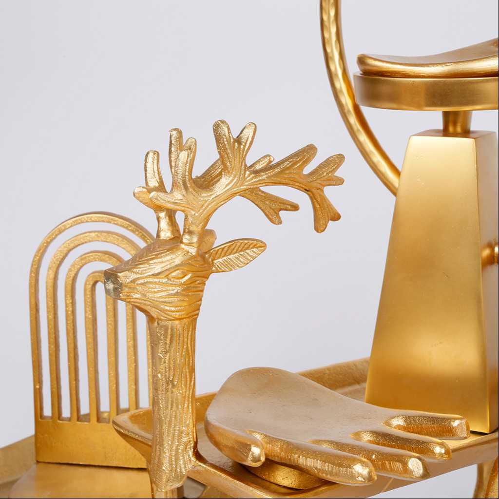 Reindeer cart tray