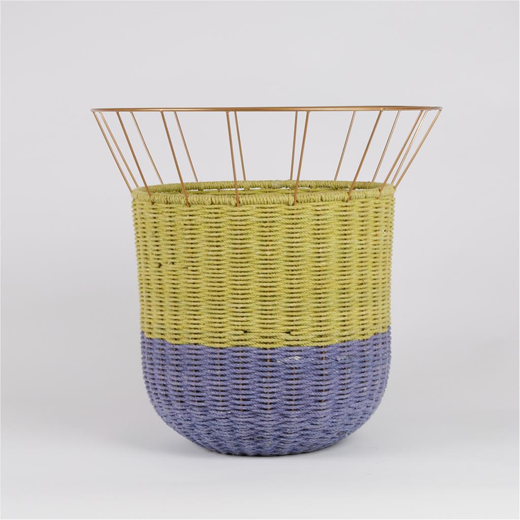 

wire storage basket chloe, Green