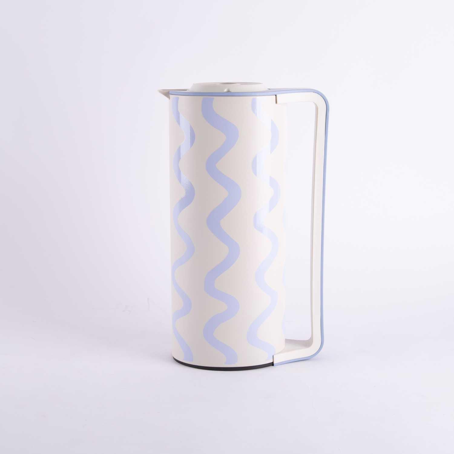 

vacuum flask from zyana, Beige sky blue