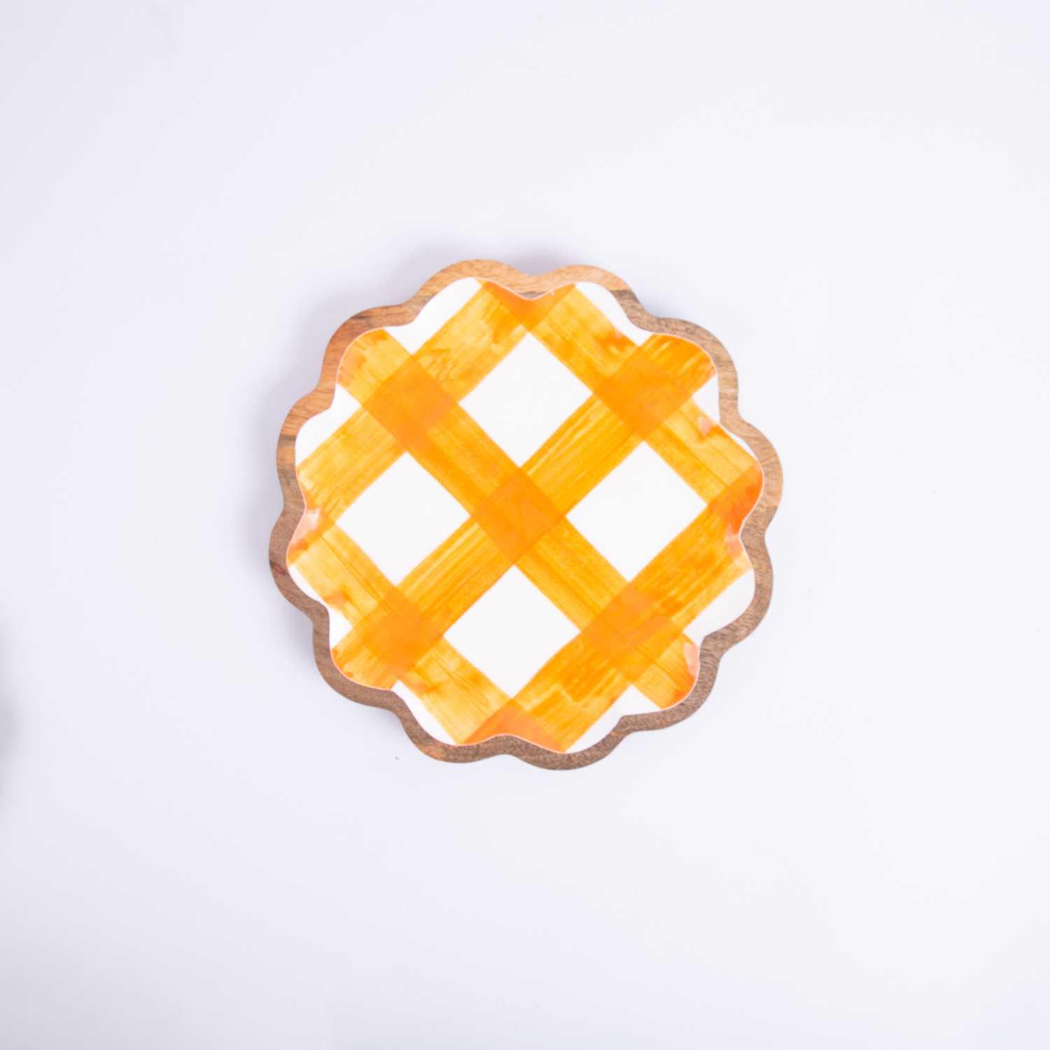Large Wooden Plate from Solana
