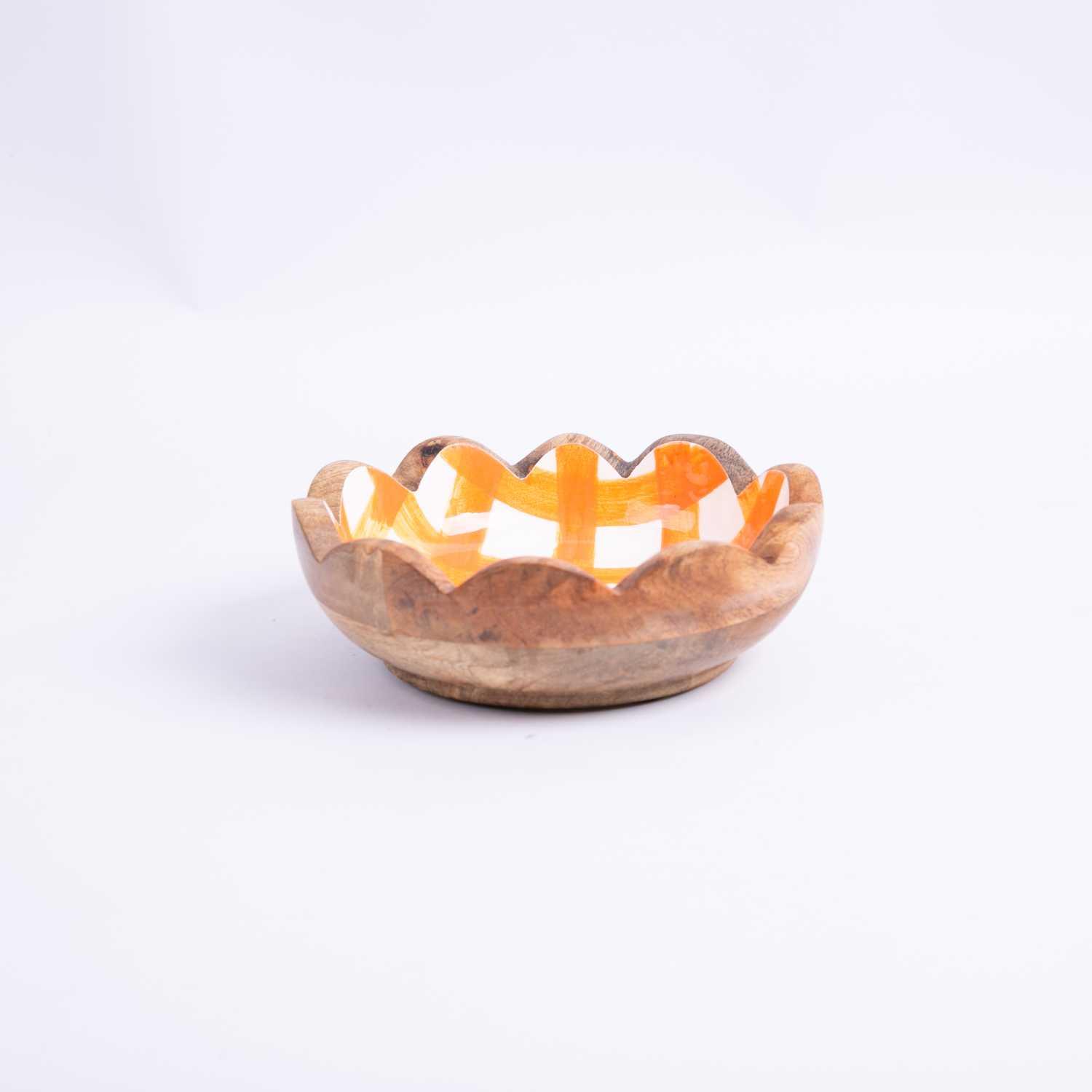 Large Wooden Bowl from Solana