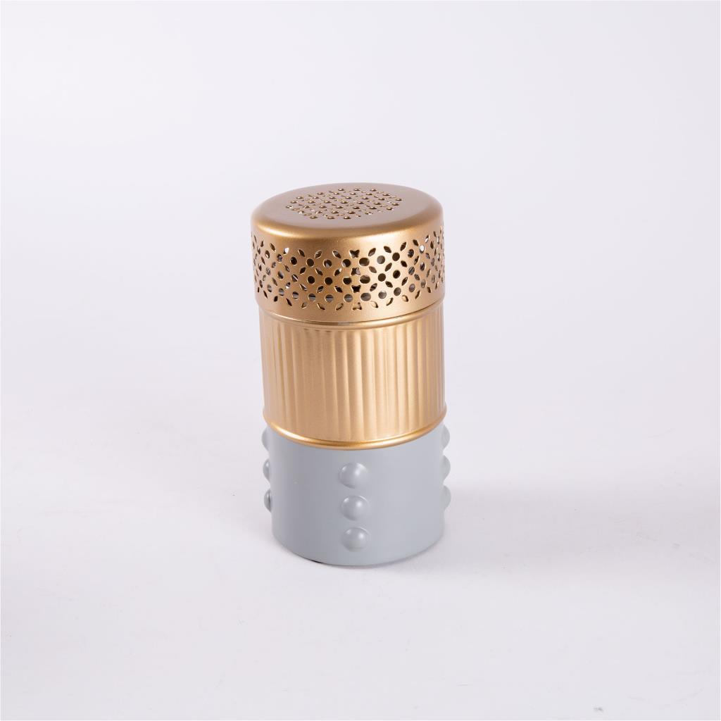 Metal mabkhara with cover