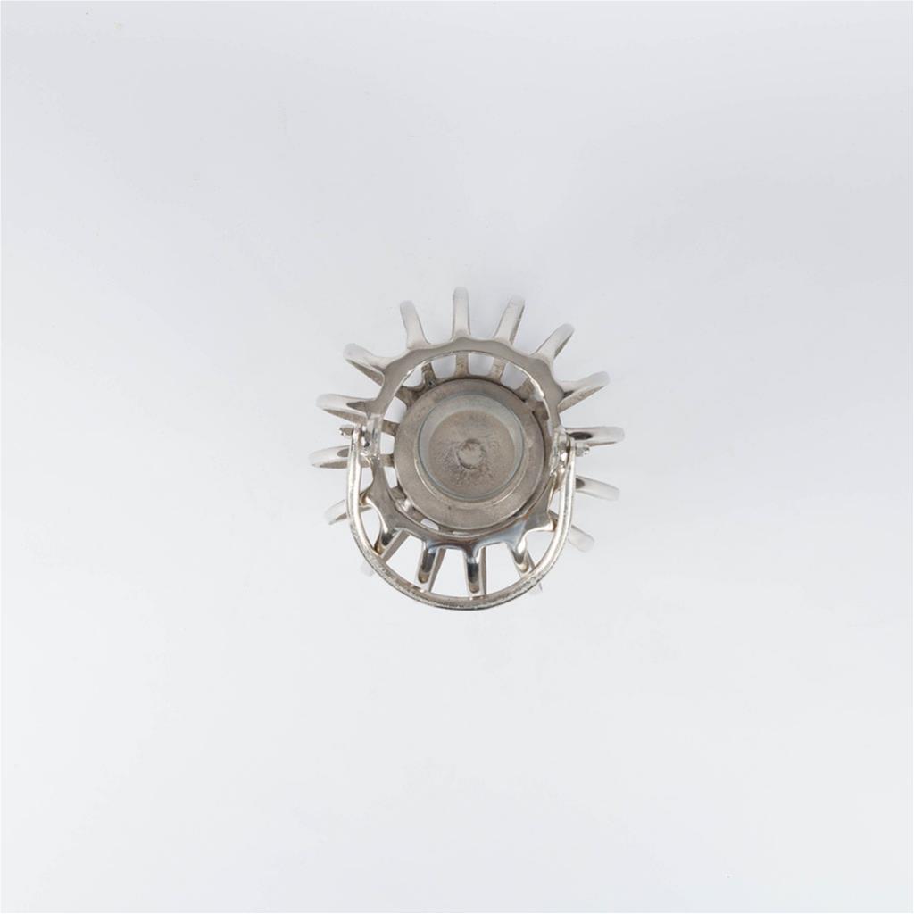 Metal candle holder herslow from Oro