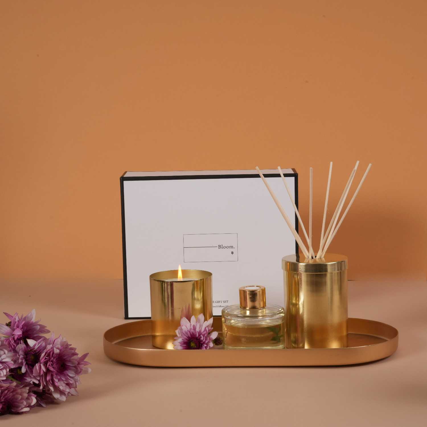 مجموعة هدية أعواد توزيع عطر بلووم