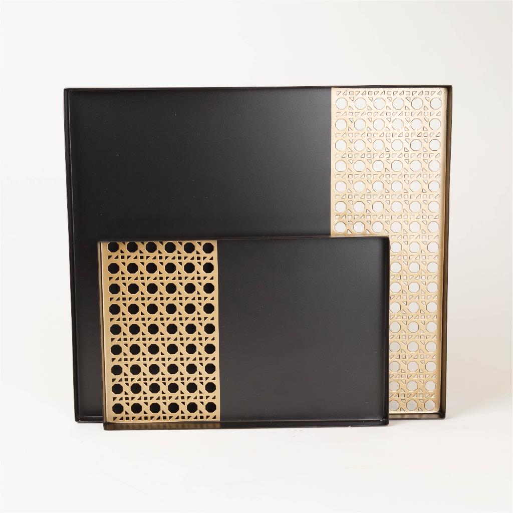 Rectangular Tray from rattan