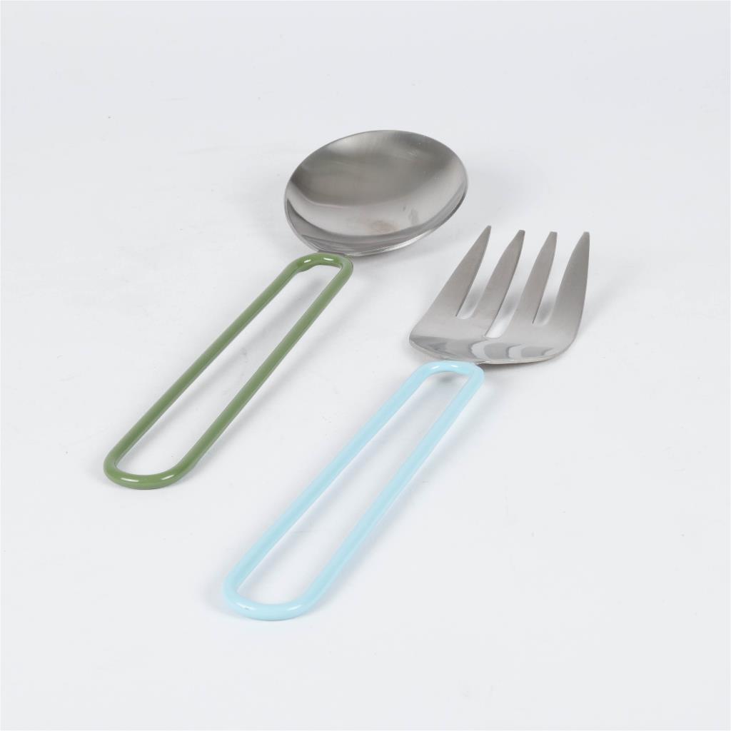 Salad Server multi color Set of 2