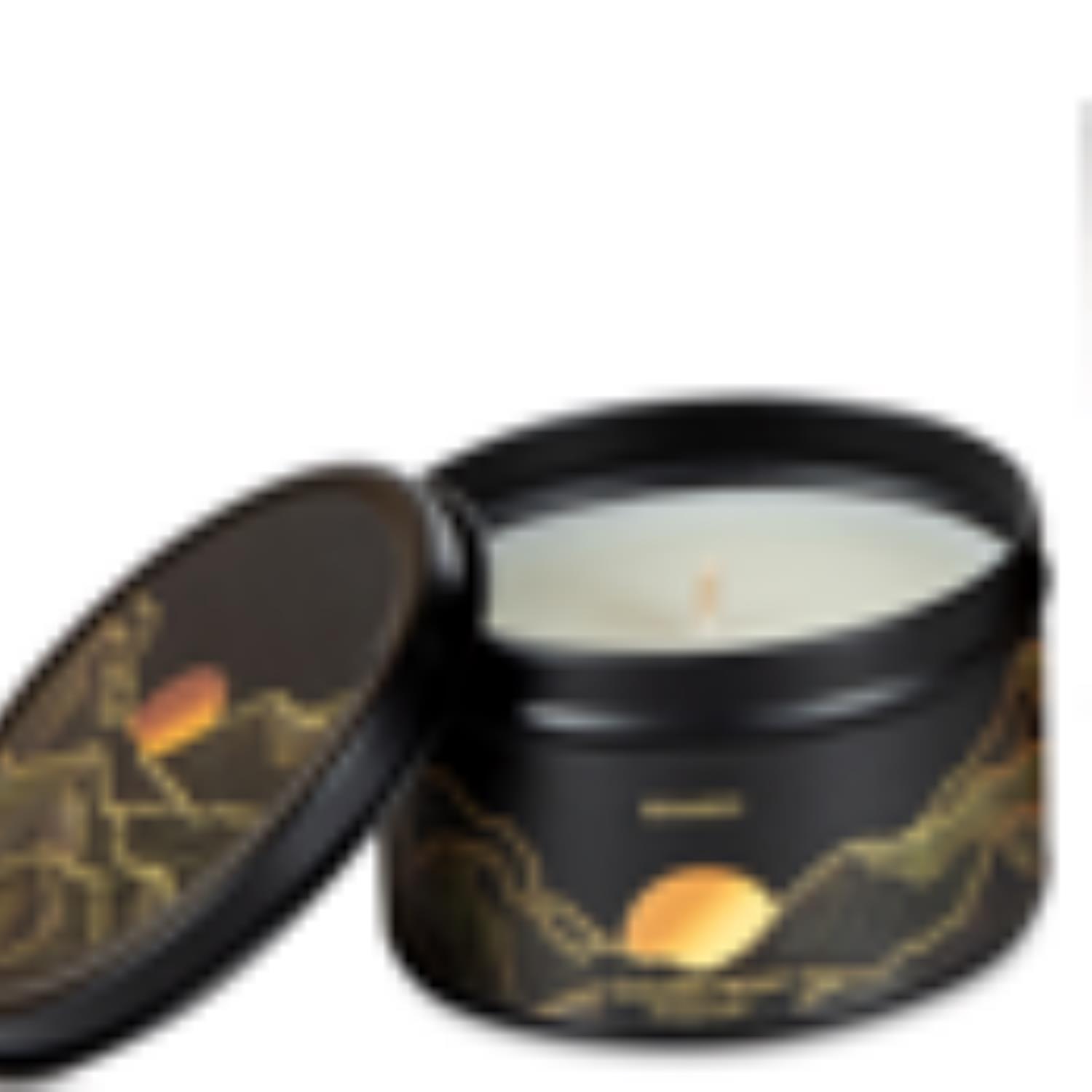 Scented Glass Tin Candle