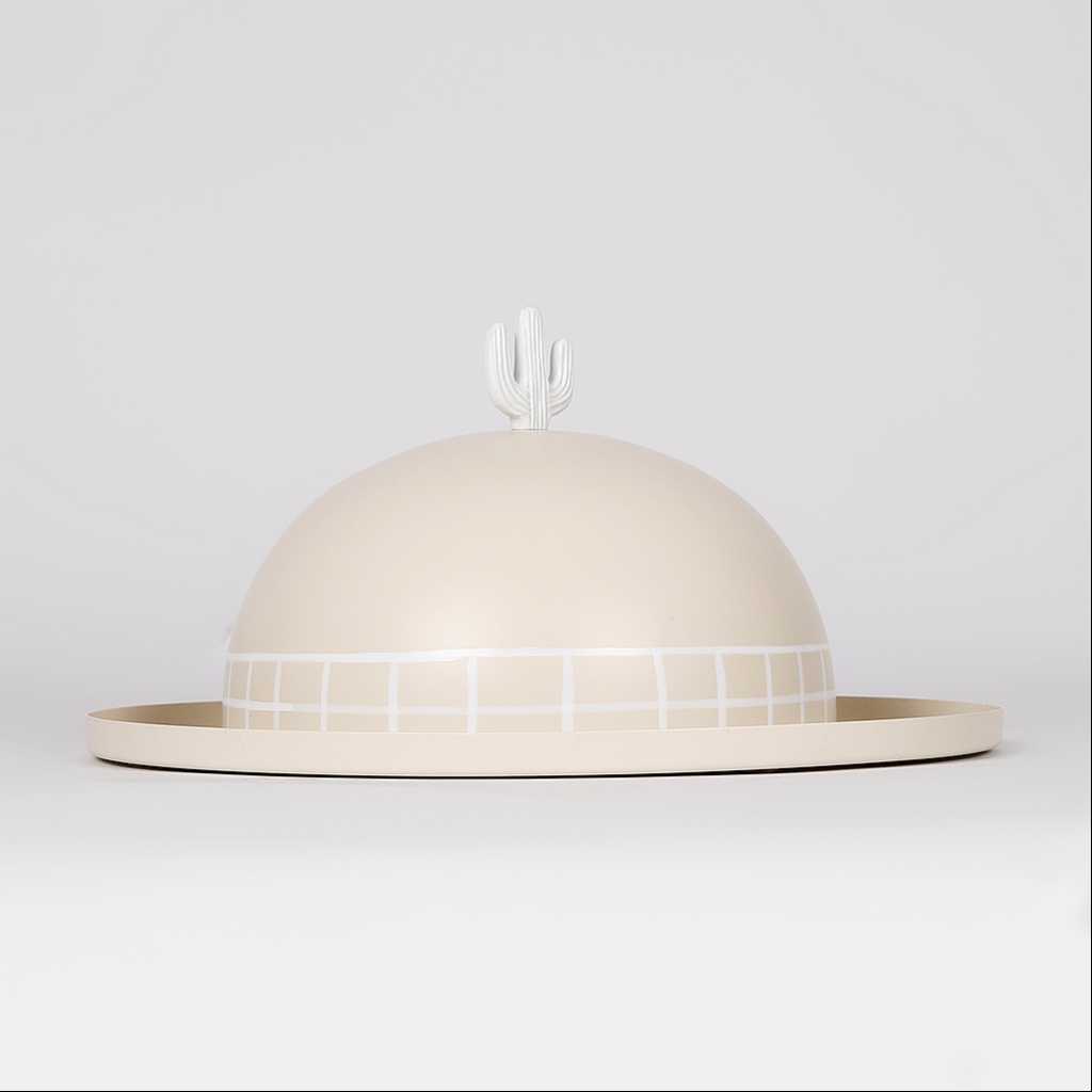 Serving Plate with Lid From Dune