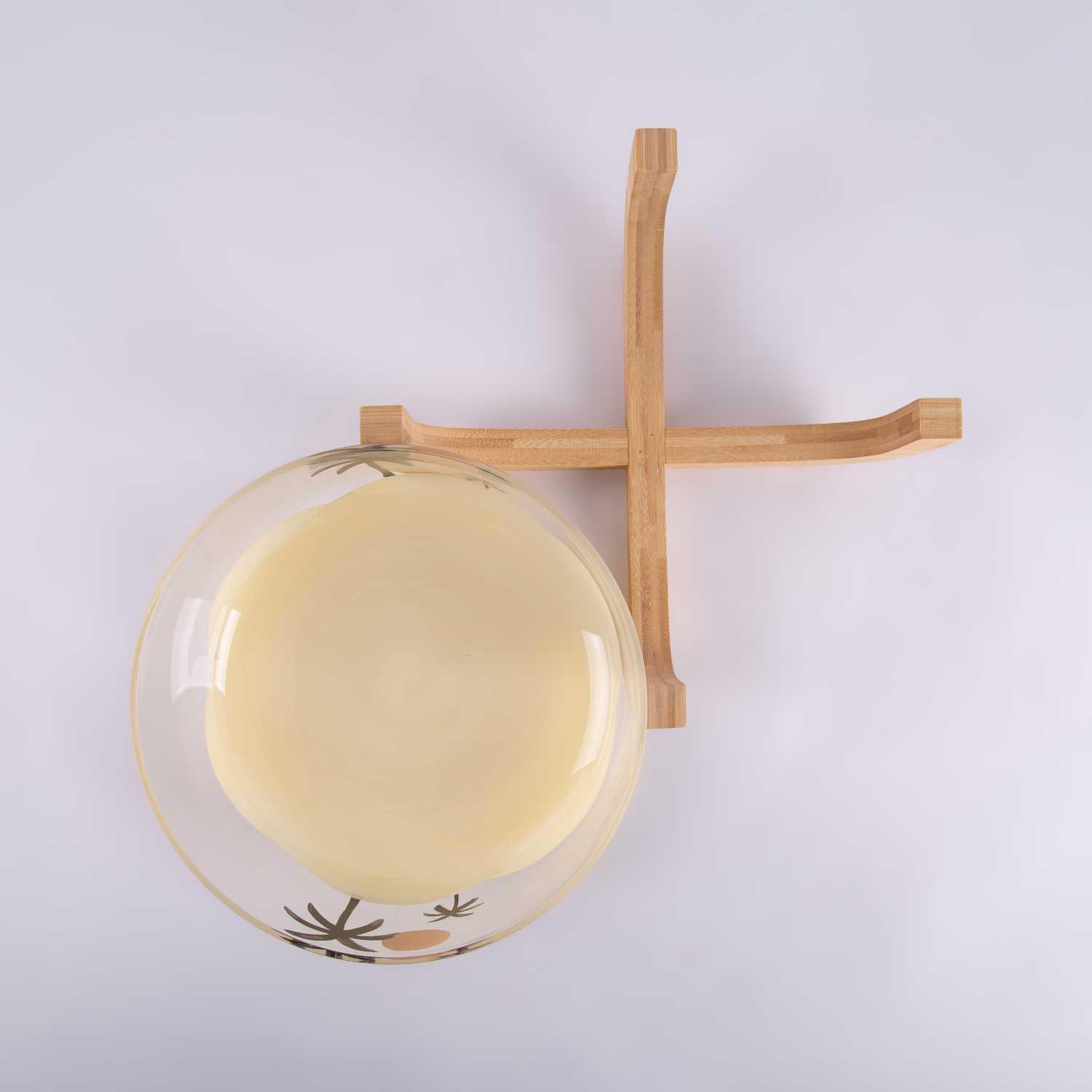 Bowl On Wooden Stand from Rothana