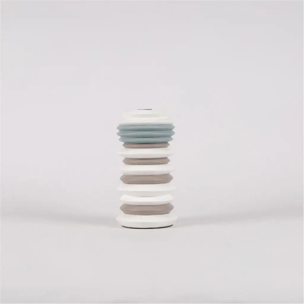 Wooden candle holder