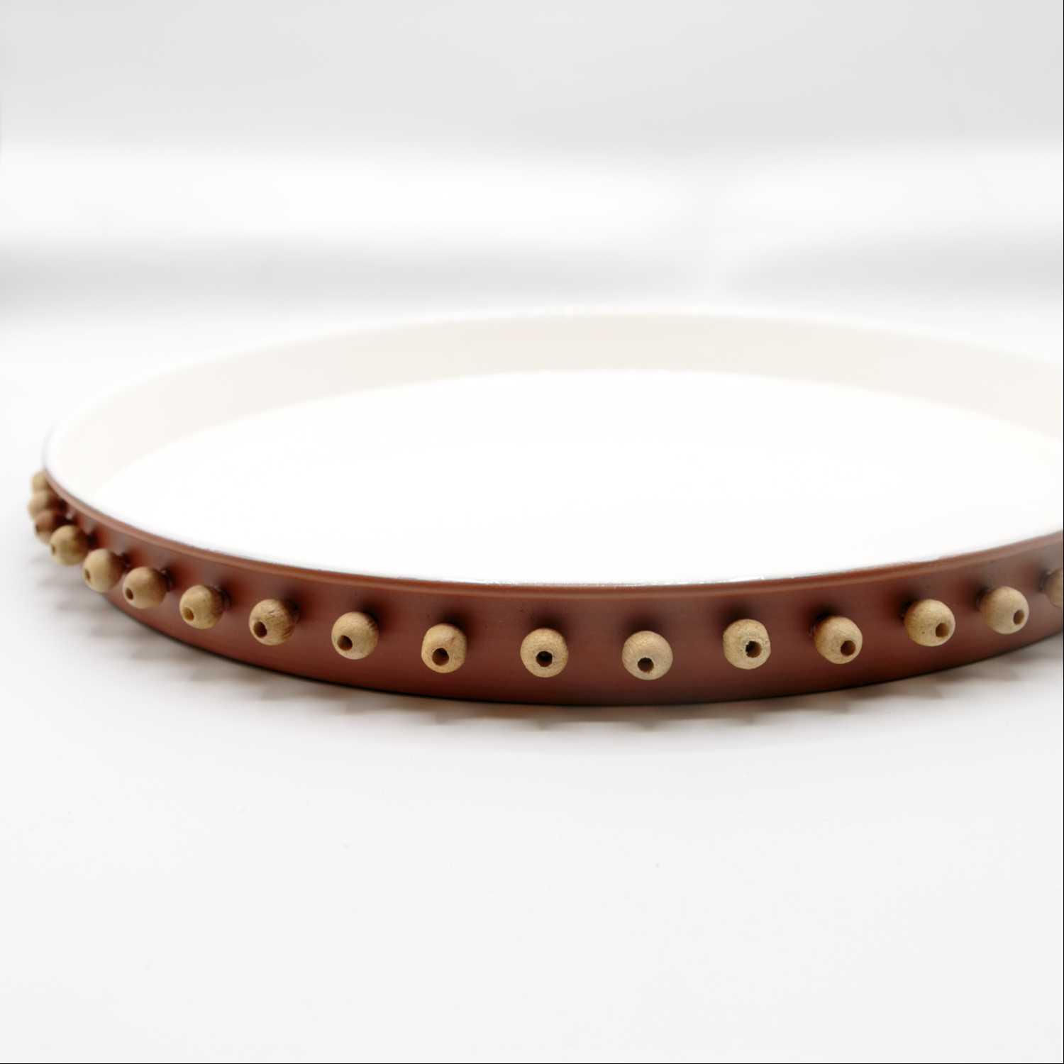 Round Tray Terrcotta L