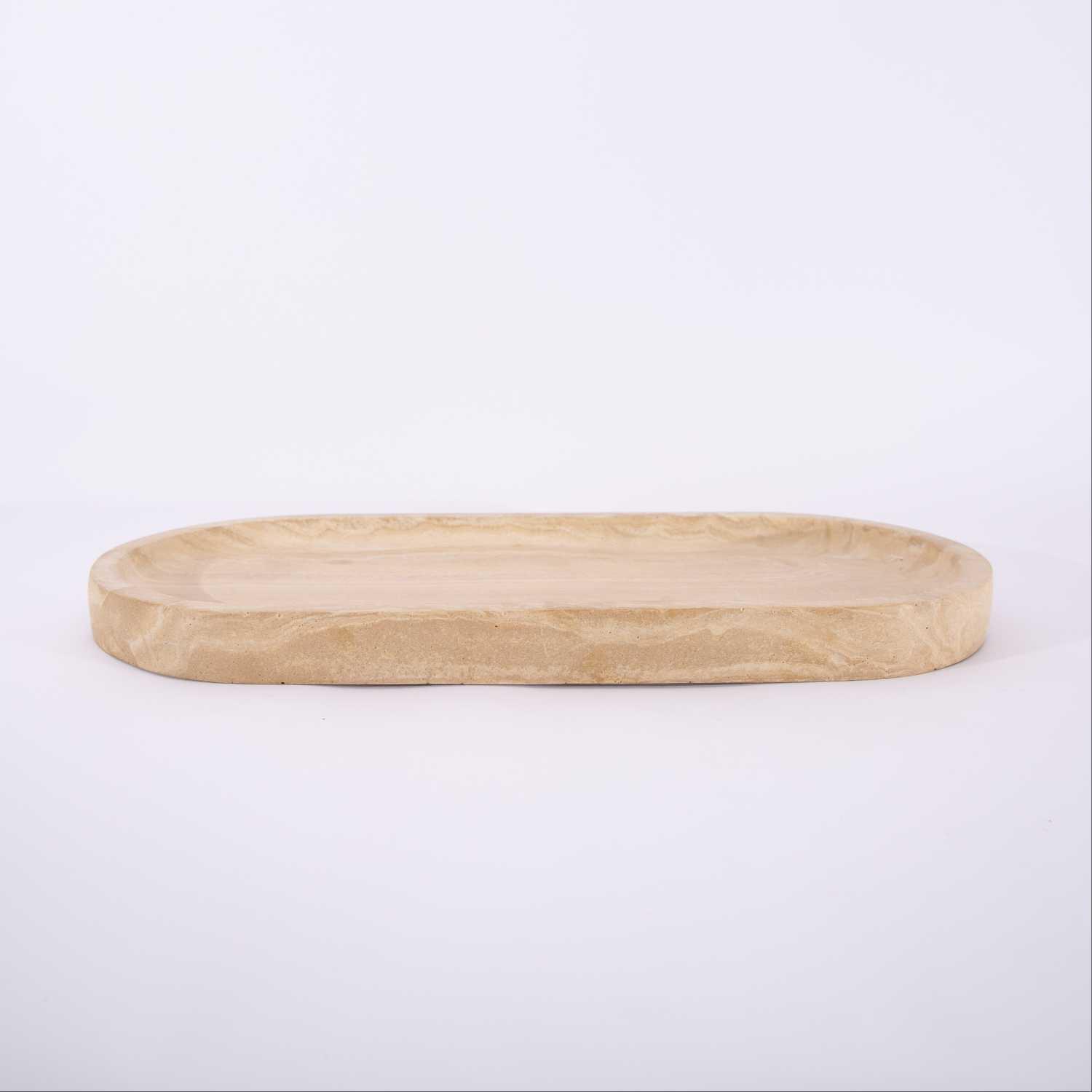 Oval Serving Tray from Blanca