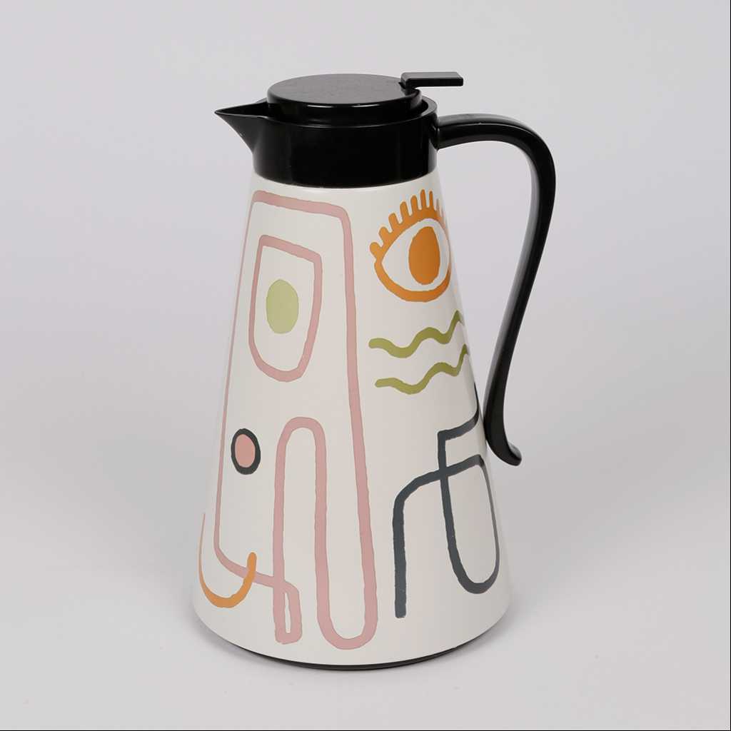 Vacuum Flask Orange Eye From Jade