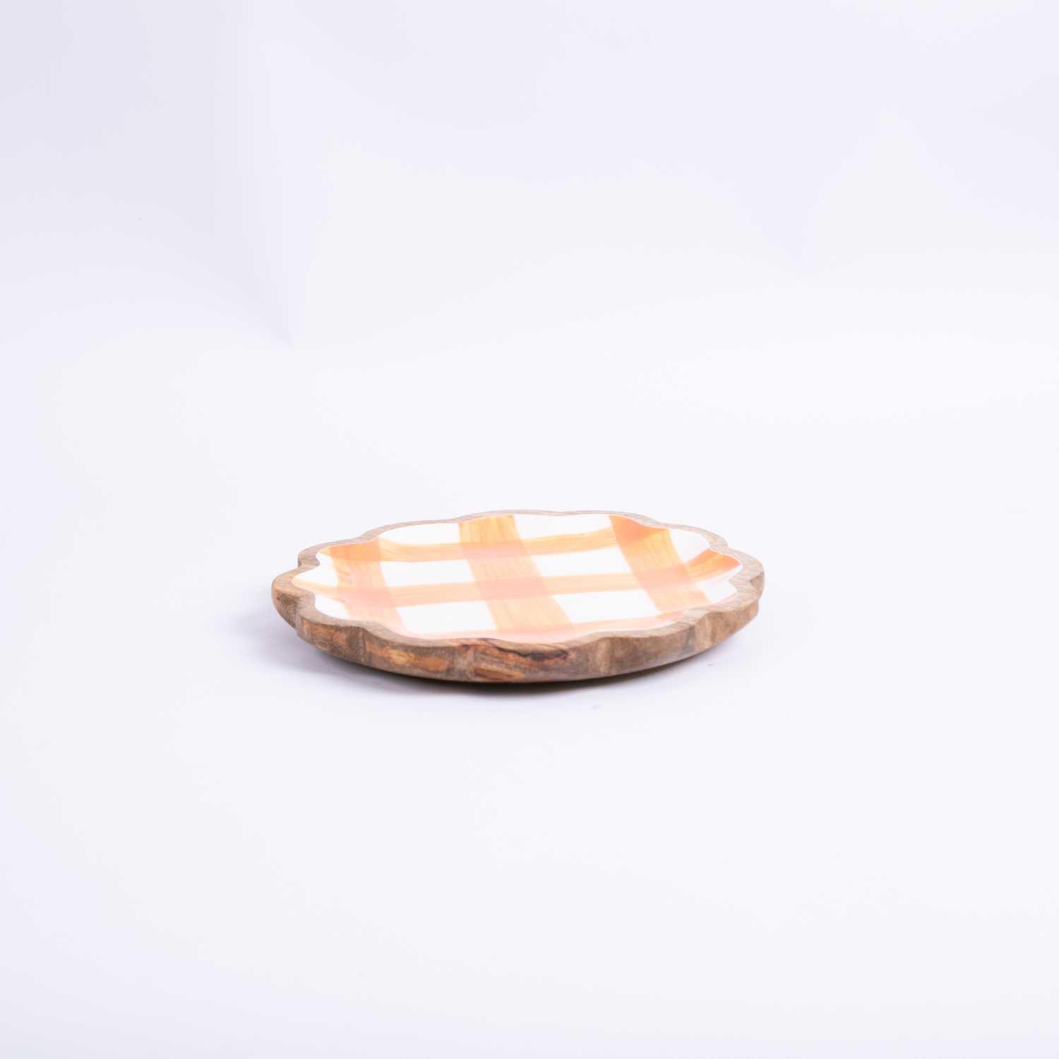 Small Wooden Plate from Solana