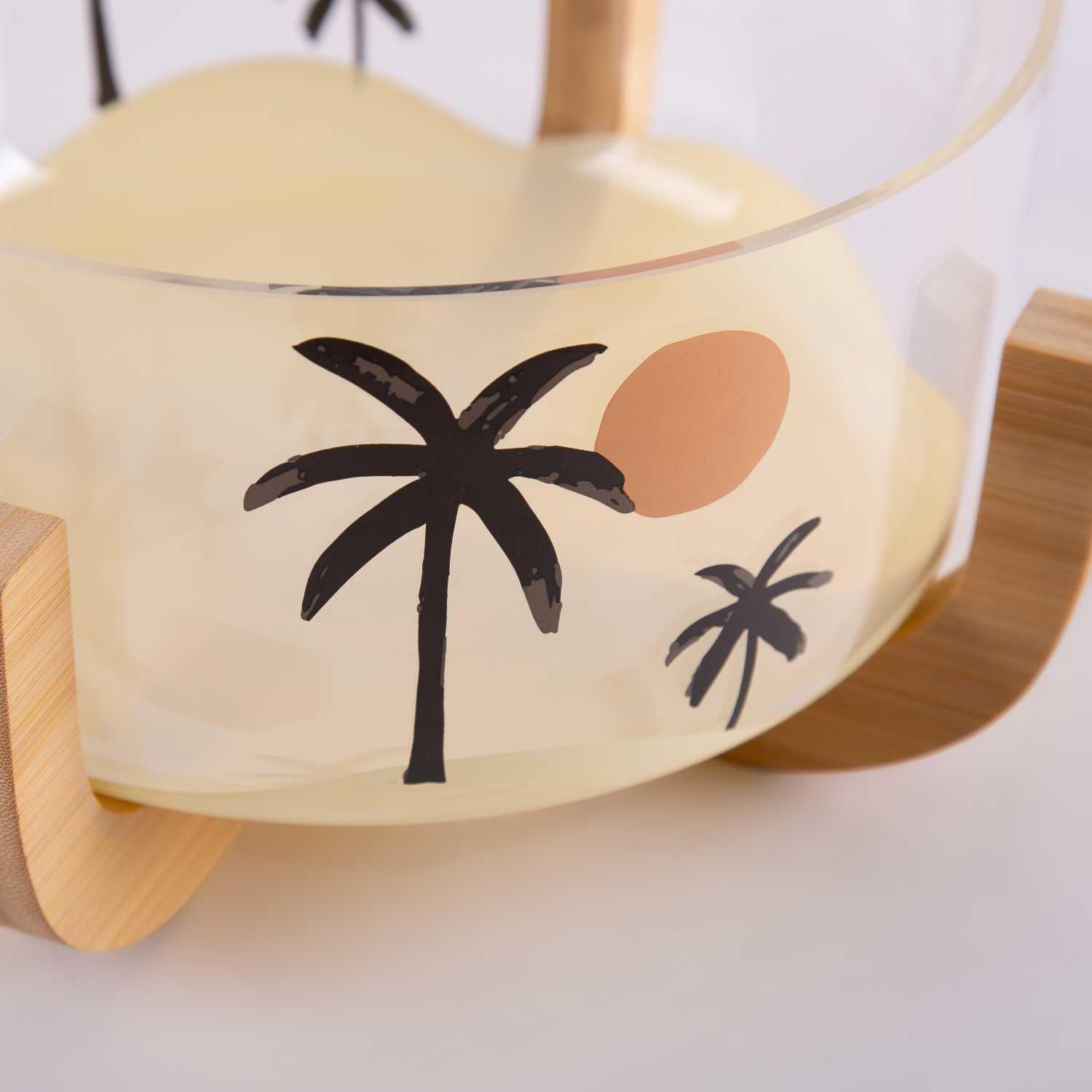 Bowl On Wooden Stand from Rothana