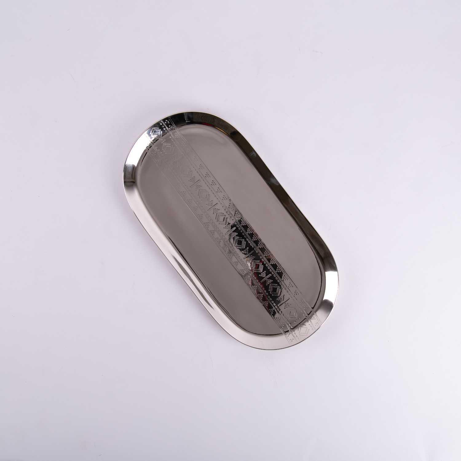 

norseen serving tray, Silver