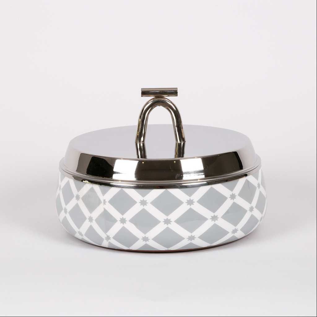 Casserole square with lid
