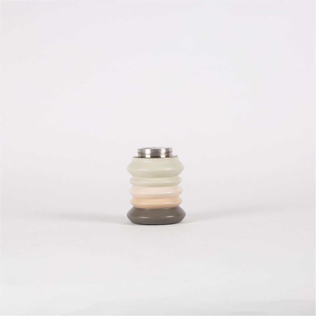 

wooden salt shaker, Beige