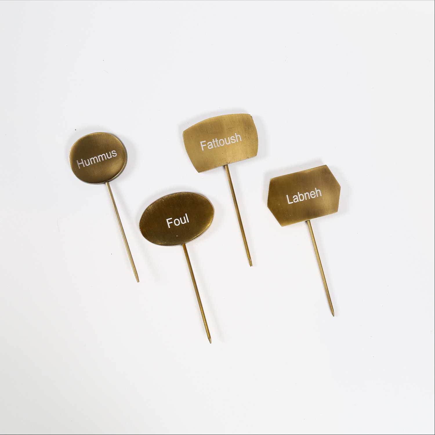 Food Markers Set of 4