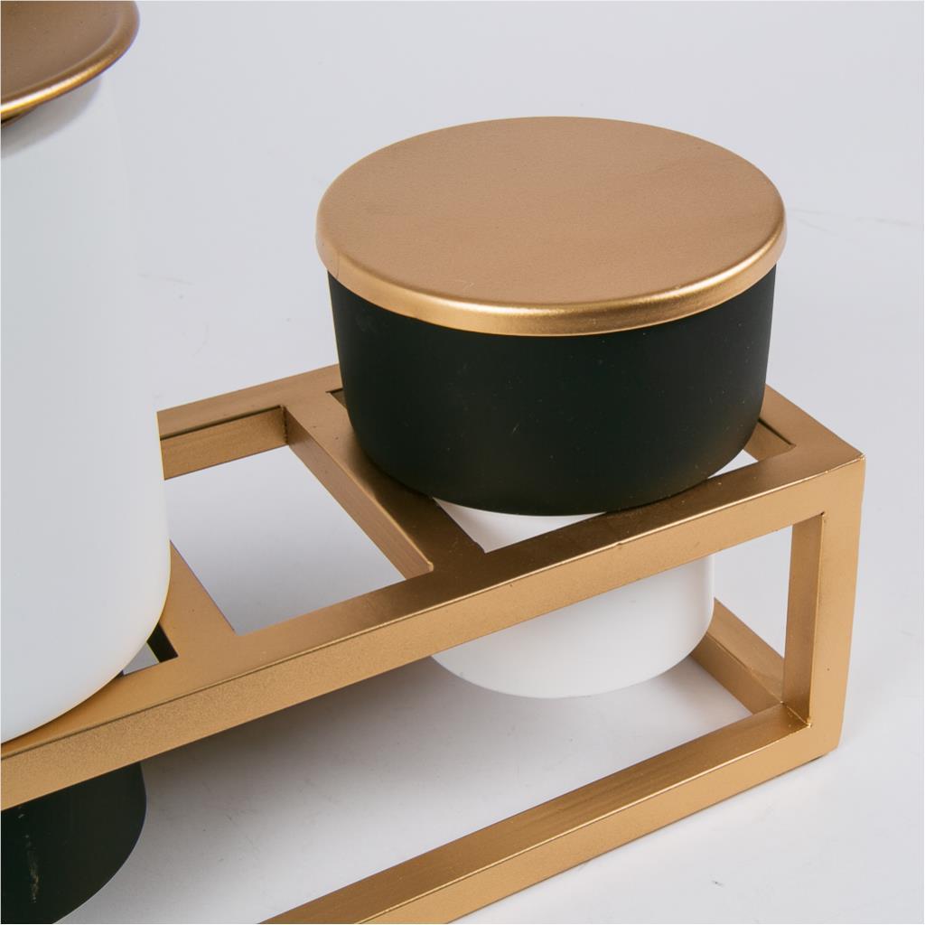 Metal mabkhara set of 3