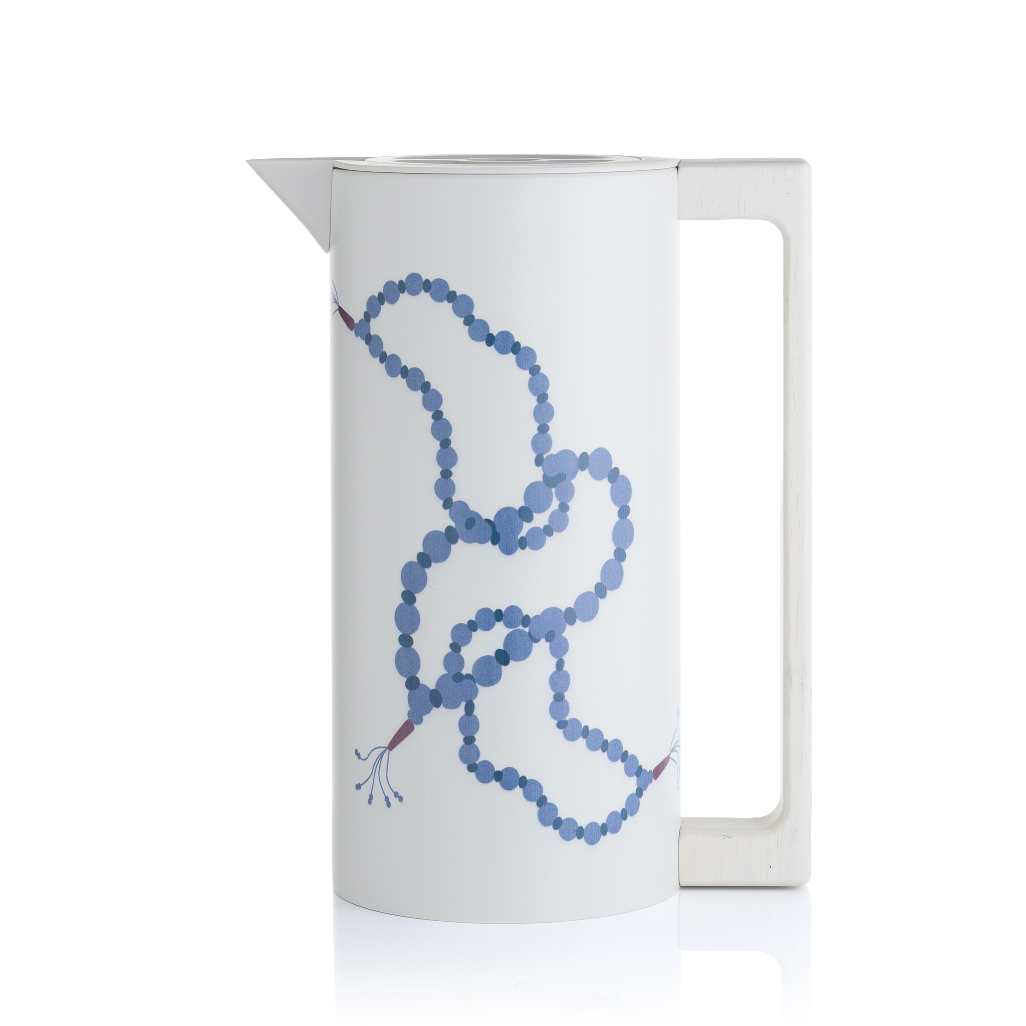 ترمس شاي و قهوة بتصميم السبحة بيج من تيلا
