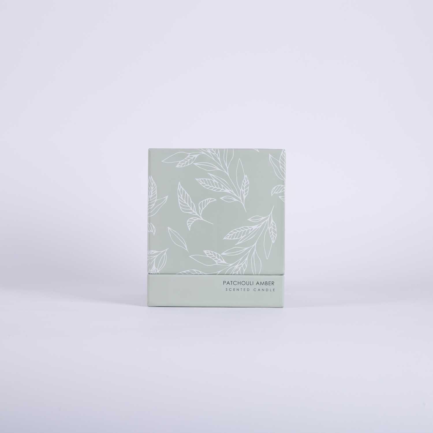 شمعة زجاجية معطرة كتان نقي