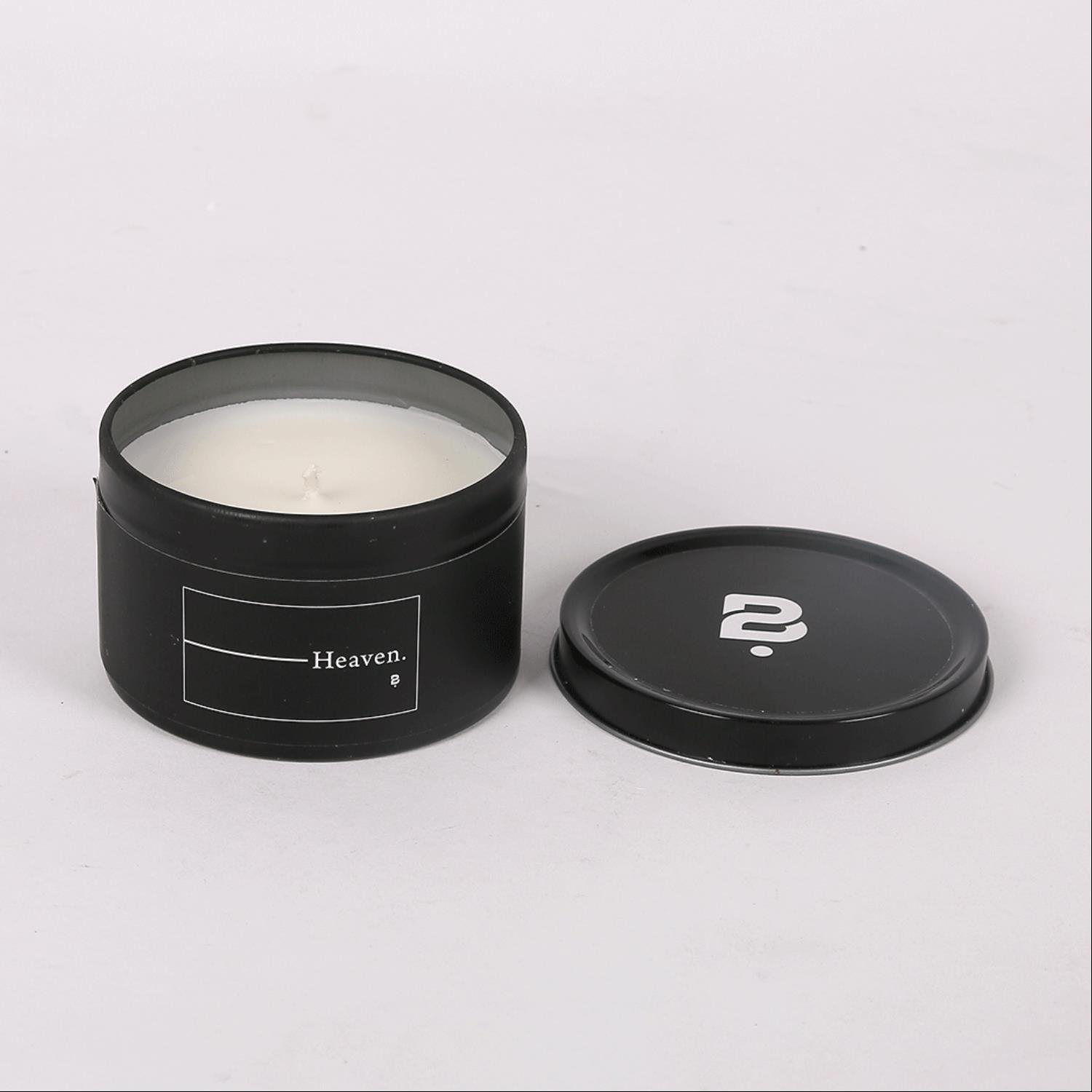 Scented Glass Tin Candle