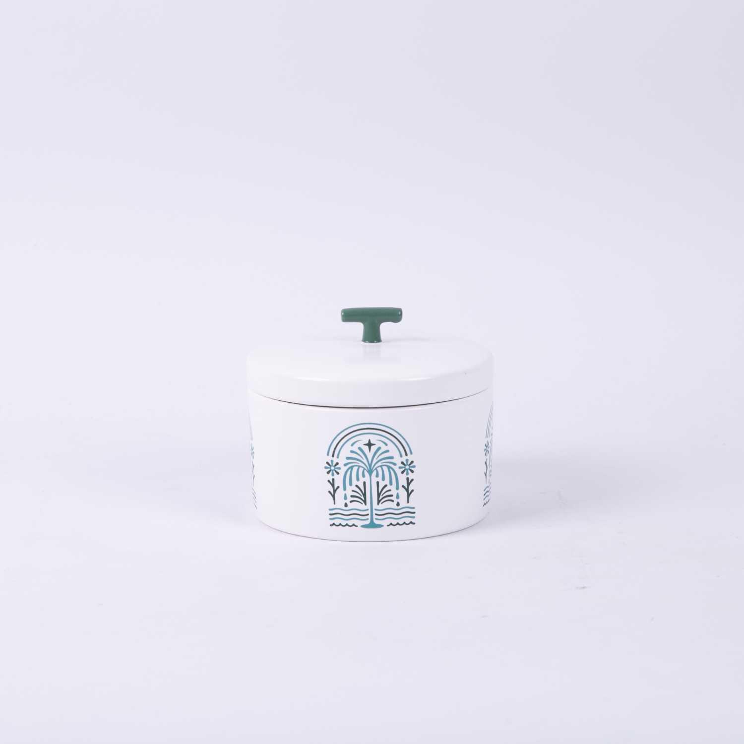 Date Bowl with lid from Belina