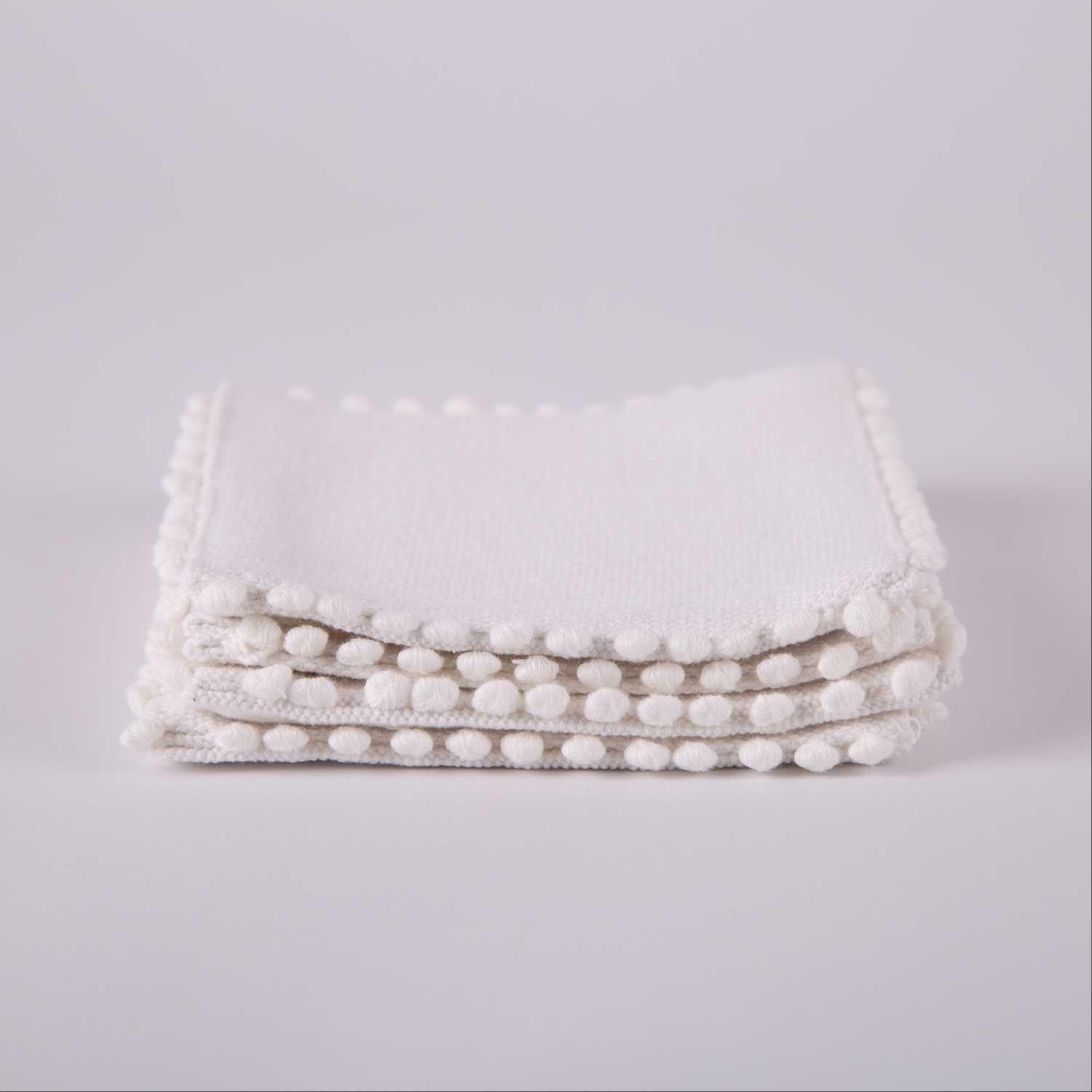 

milana coaster set white