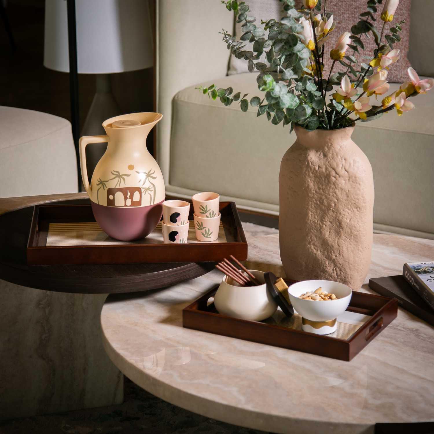 Large Wooden Tray from Aurora