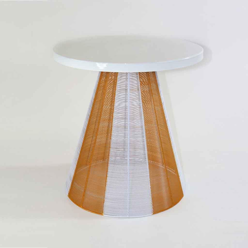 Metal side table from Mimosa