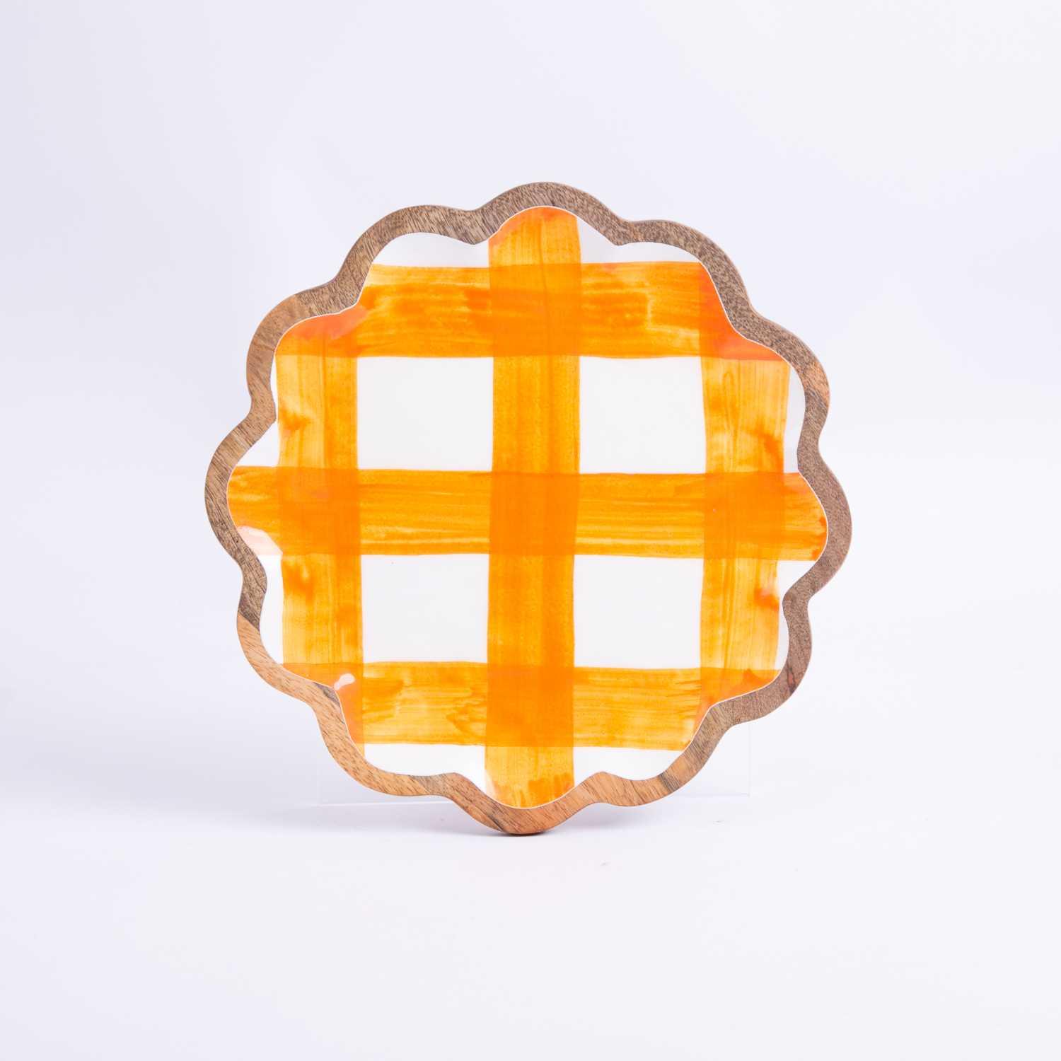 Large Wooden Plate from Solana