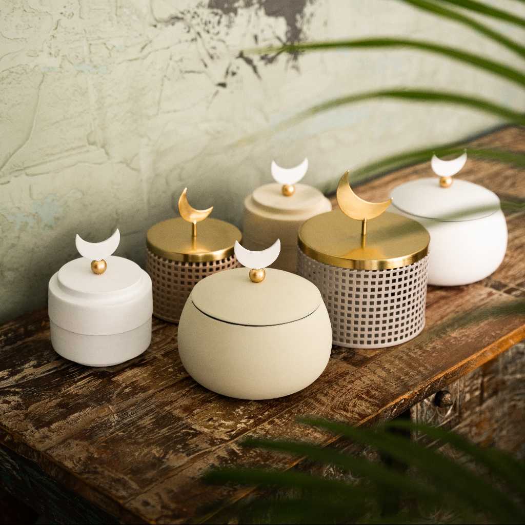 crescent storage box From Jade