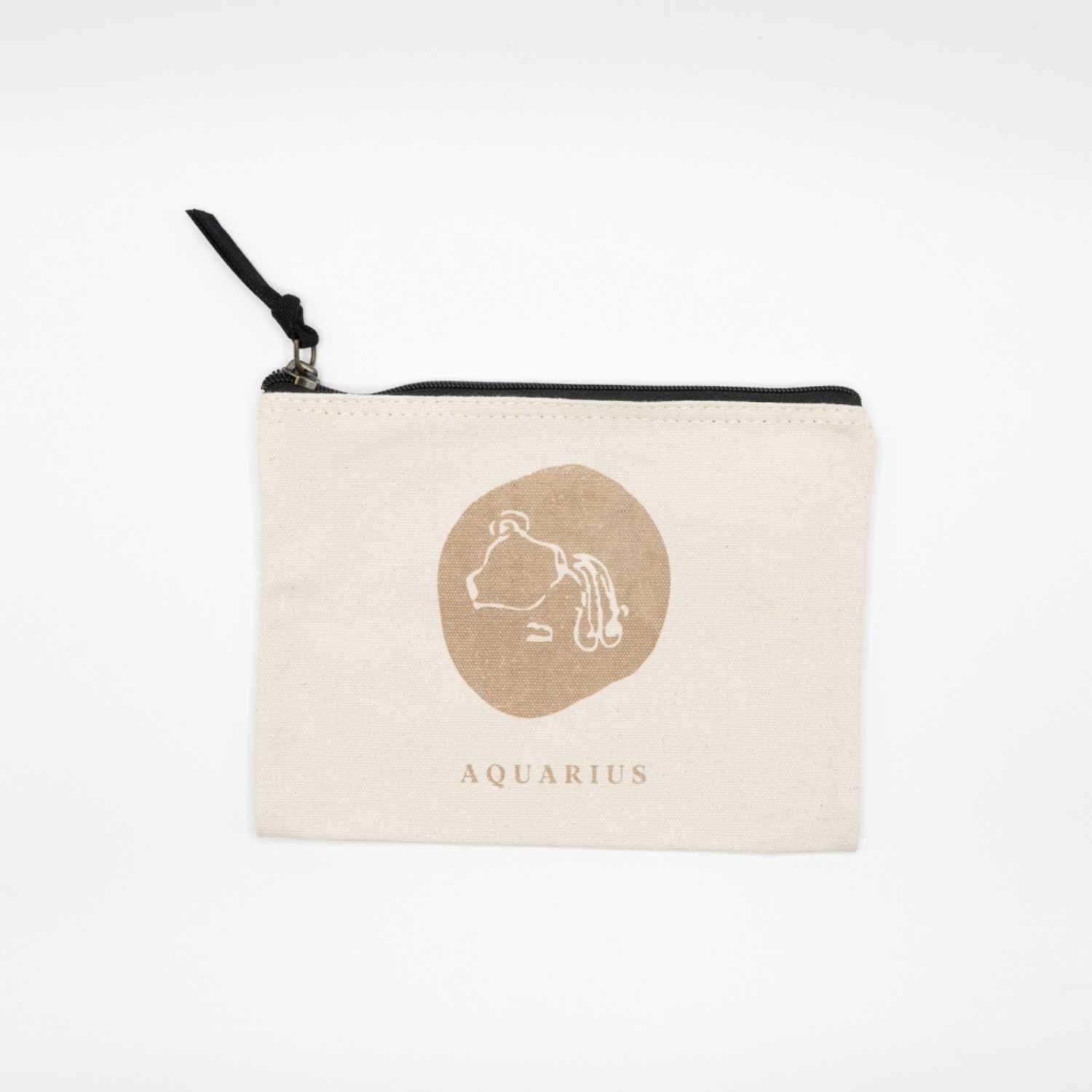 

canvas bag - aquarius, Beige