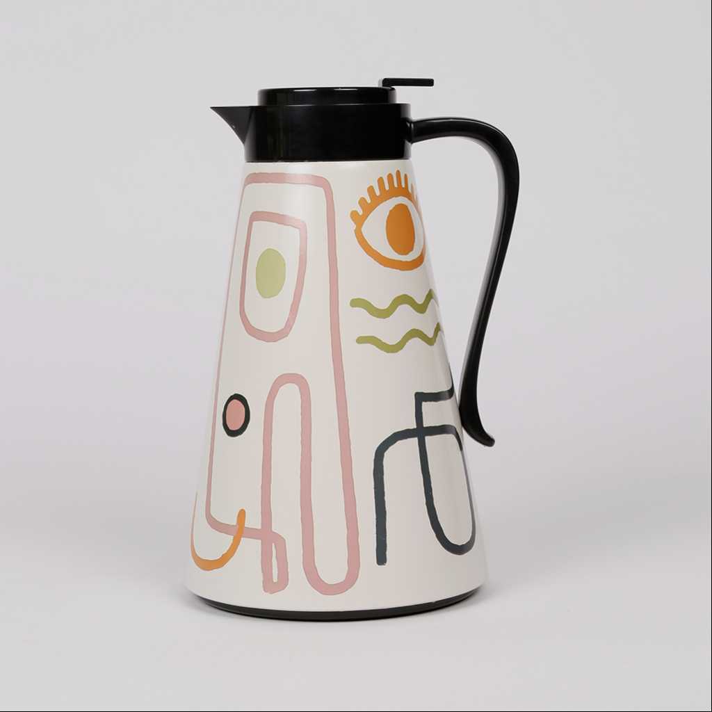 Vacuum Flask Orange Eye From Jade